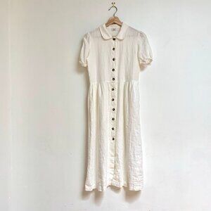 Aritzia Wilfred Linen Naeva Dress